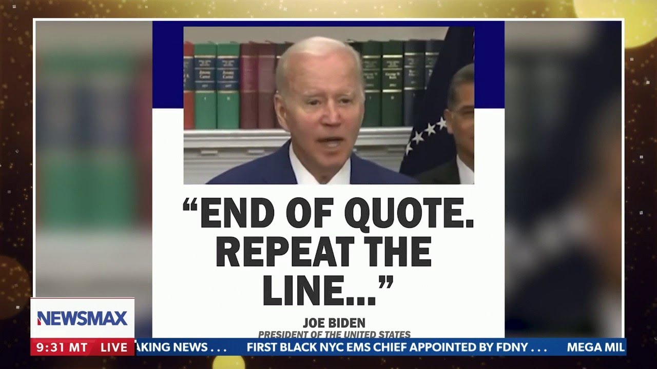 The Top 10 Joe Biden Gaffes of 2022 | NEWSMAX New Years Eve