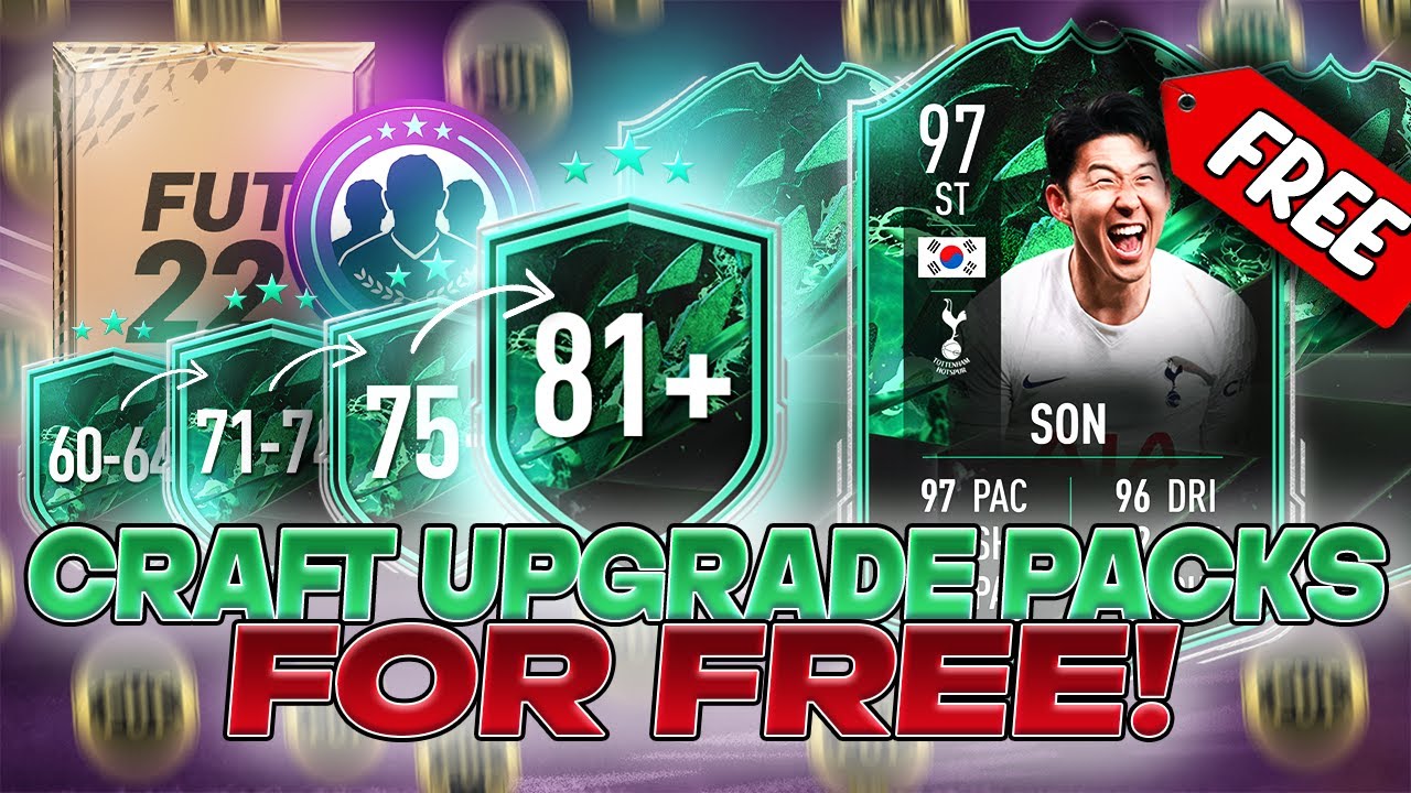 HOW TO CRAFT FREE UPGRADE PACKS FIFA 22! HOW TO GET FREE PACKS ON FIFA 22 WITH THE EASIEST METHOD!