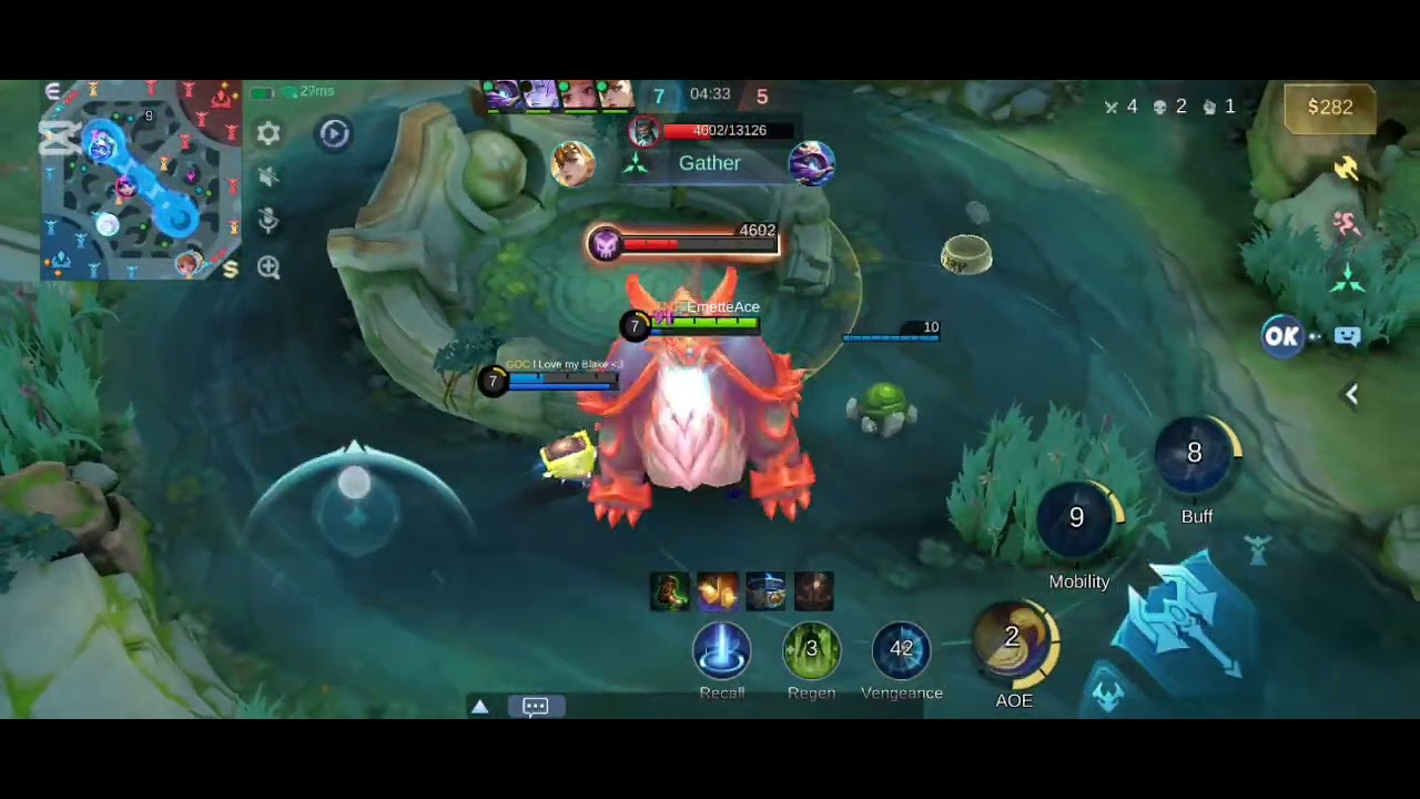 Rank game uranus exp lane #mlbb #mobilelegends #ml #gaming 
