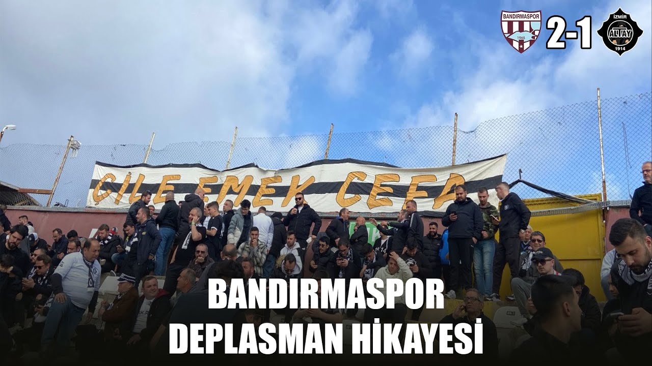 Bandırmaspor 2 - 1 Altay | Deplasman Hikayesi - VLOG 2