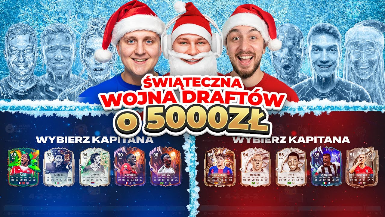 WOJNA DRAFTÓW ALVIN vs DAMIAN o 5000 zł! ŚWIĄTECZNA EDYCJA (5/7)