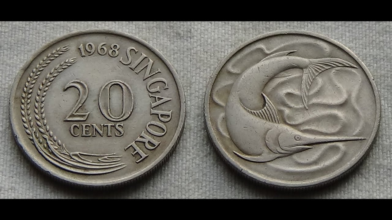 20 Cents - SINGAPORE 1968