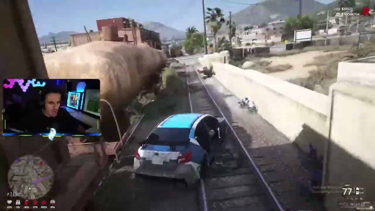 Nugato NEVEROVATNO BEZANJE Policiji | GTA 5 RolePlay