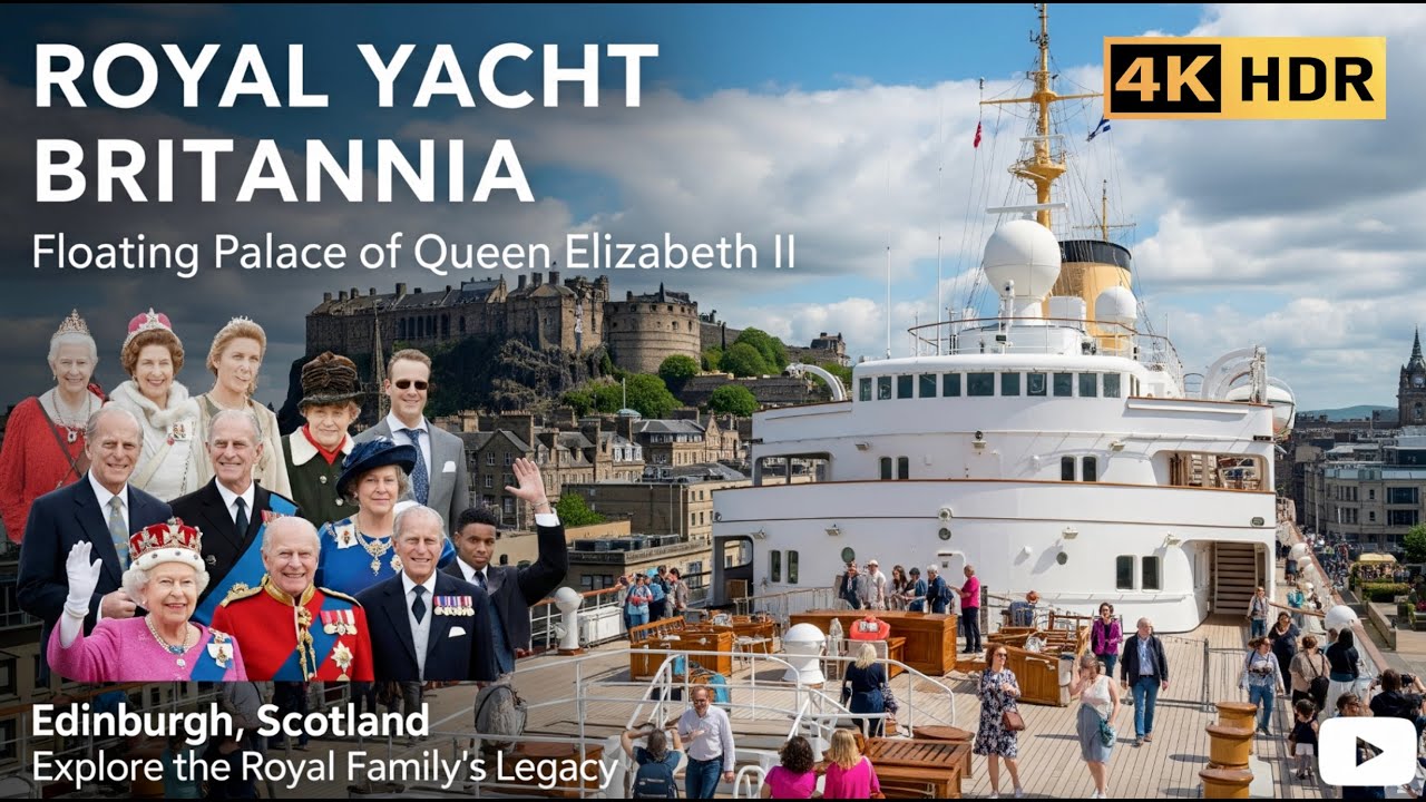Inside the Royal Yacht Britannia | Queen Elizabeth II’s Floating Palace | The Crown