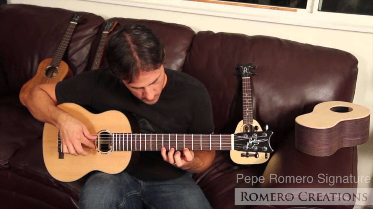 Pepe Romero, Jr. introduces the Pepe Romero Signature model