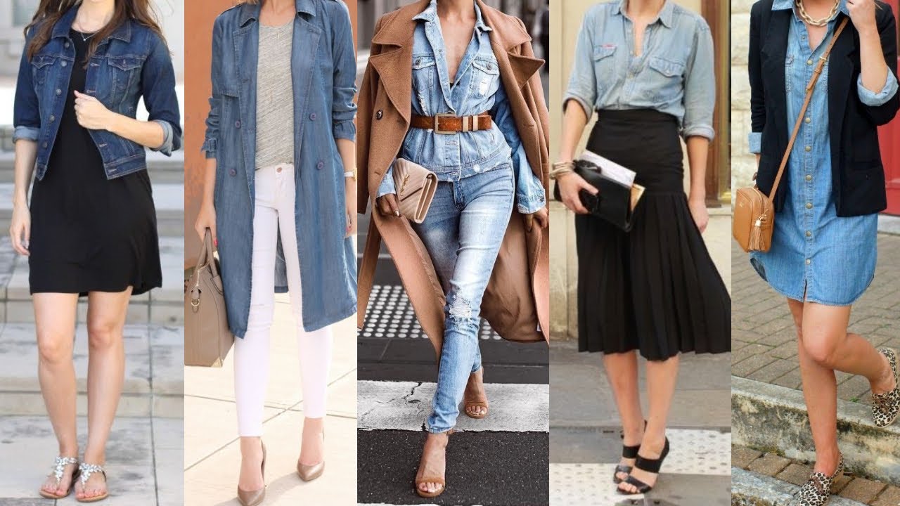 VISTE con un ESTILO CASUAL con  ROPA de MEZCLILLA pero con  un TOQUE de ELEGANCIA y ESTILO