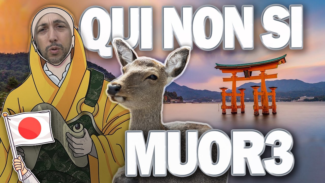 Miyajima, l'isola dove non si puo' mor1re 🇯🇵