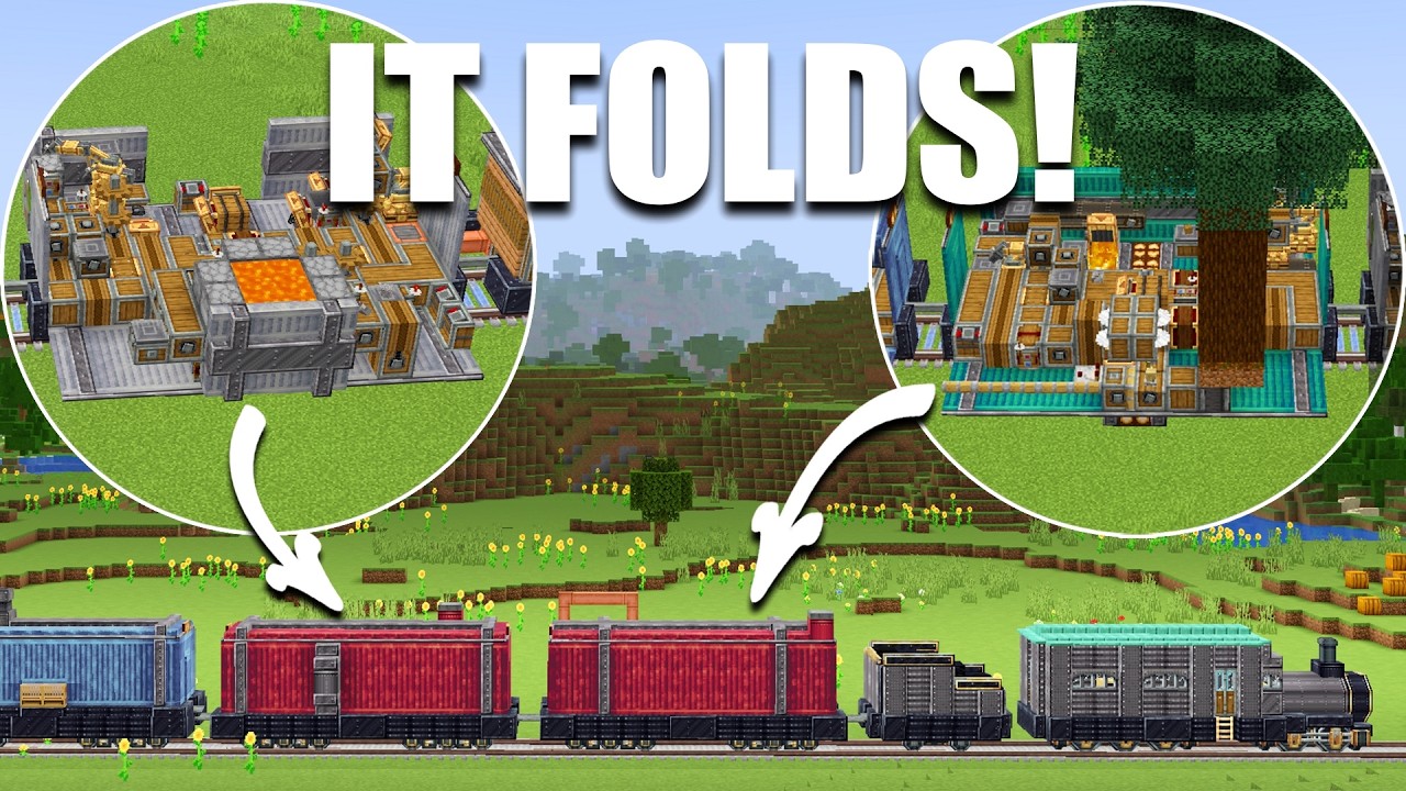 This Create train transforms into a survival base!