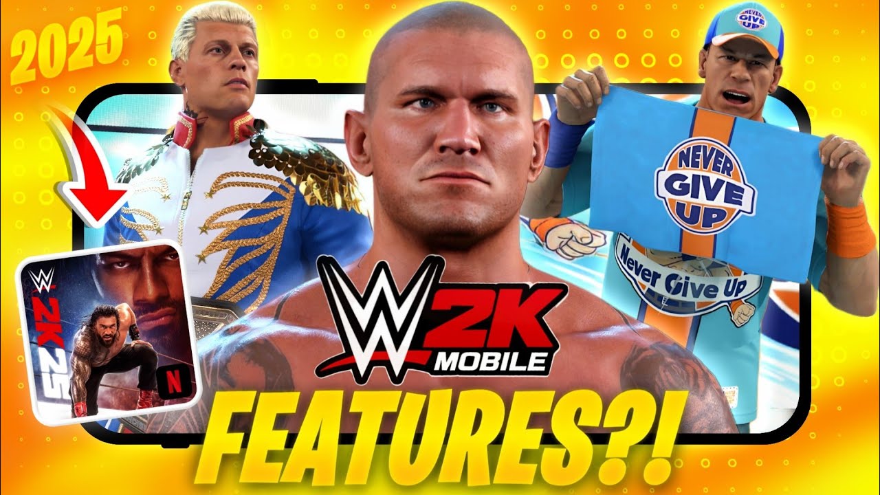 WWE 2K Mobile 2025 &mdash; 10 функций, которые нам нужны!