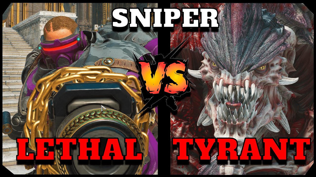 Sniper Class vs Hive Tyrant on Lethal Difficulty – Space Marine 2 Solo Challenge