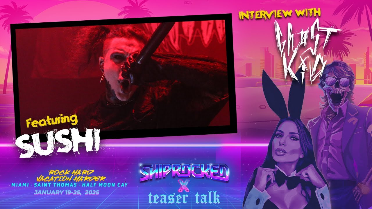 Sebastian “Sushi” Biesler of GhostKid | Exclusive Teaser Talk Interview at ShipRocked 2025