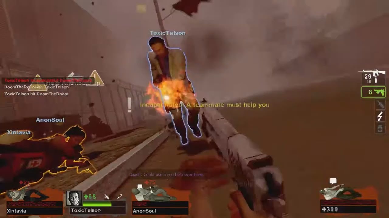 left 4 dead 2 voice chat be like