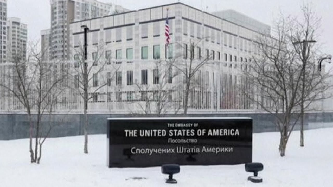 US Embassy in Ukraine Orders Staff and Family to Leave