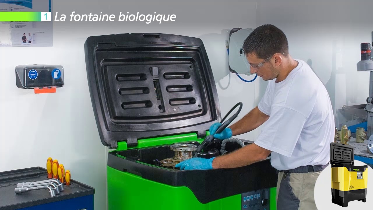 Fontaine de nettoyage sans solvants Bardahl - Bio Clean 100 Premium