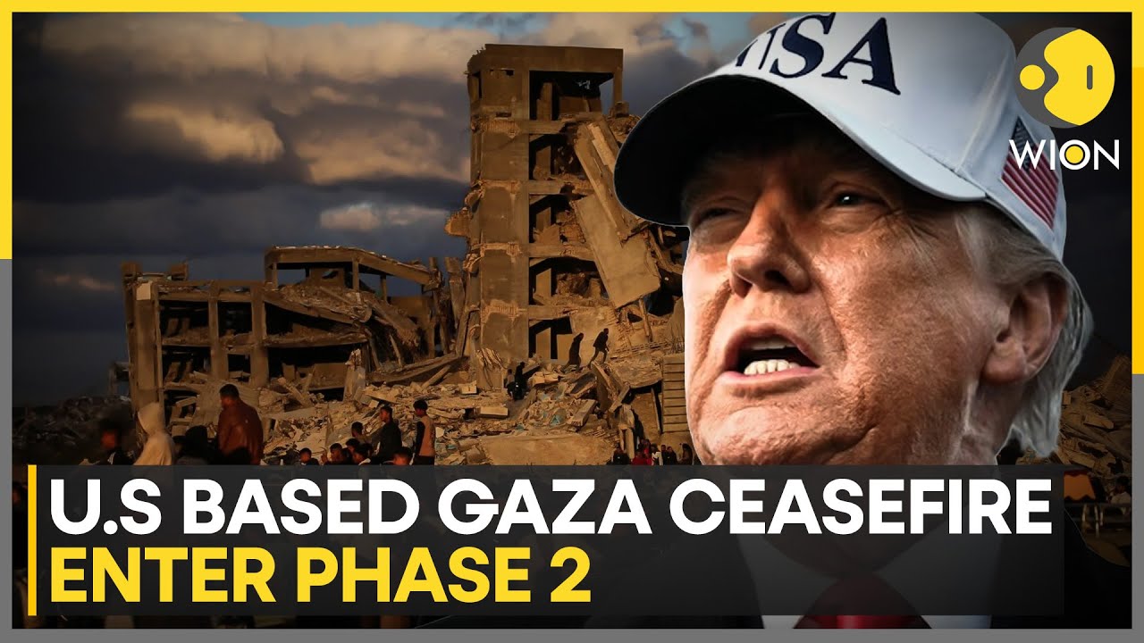 Gaza Truce Hits Phase 2: U.S. Launches 15-Member Tech Panel | WION