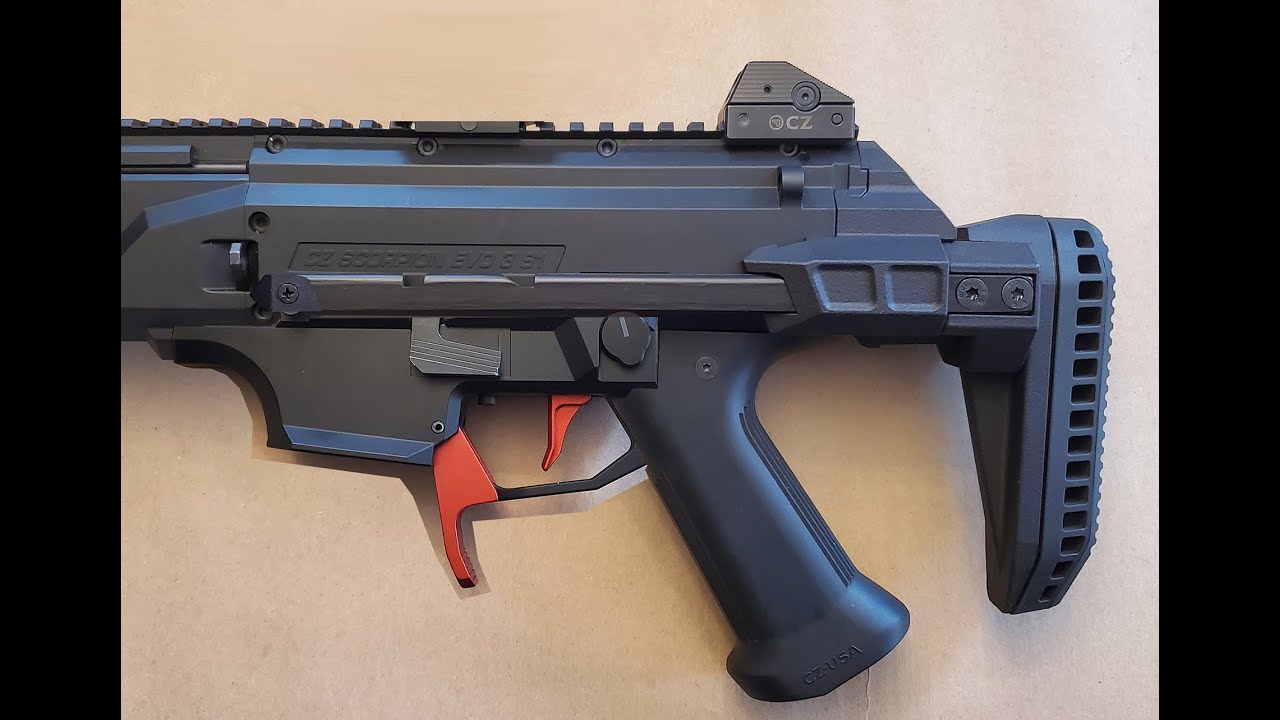 Neoteric Designs CZ Scorpion telescopic stock coming soon