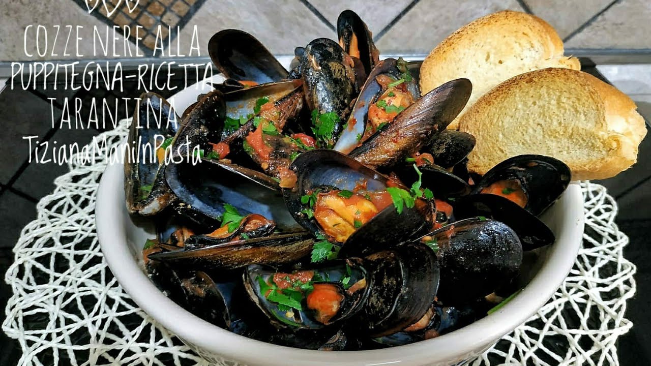 COZZE ALLA PUPPITEGNA - RICETTA TARANTINA