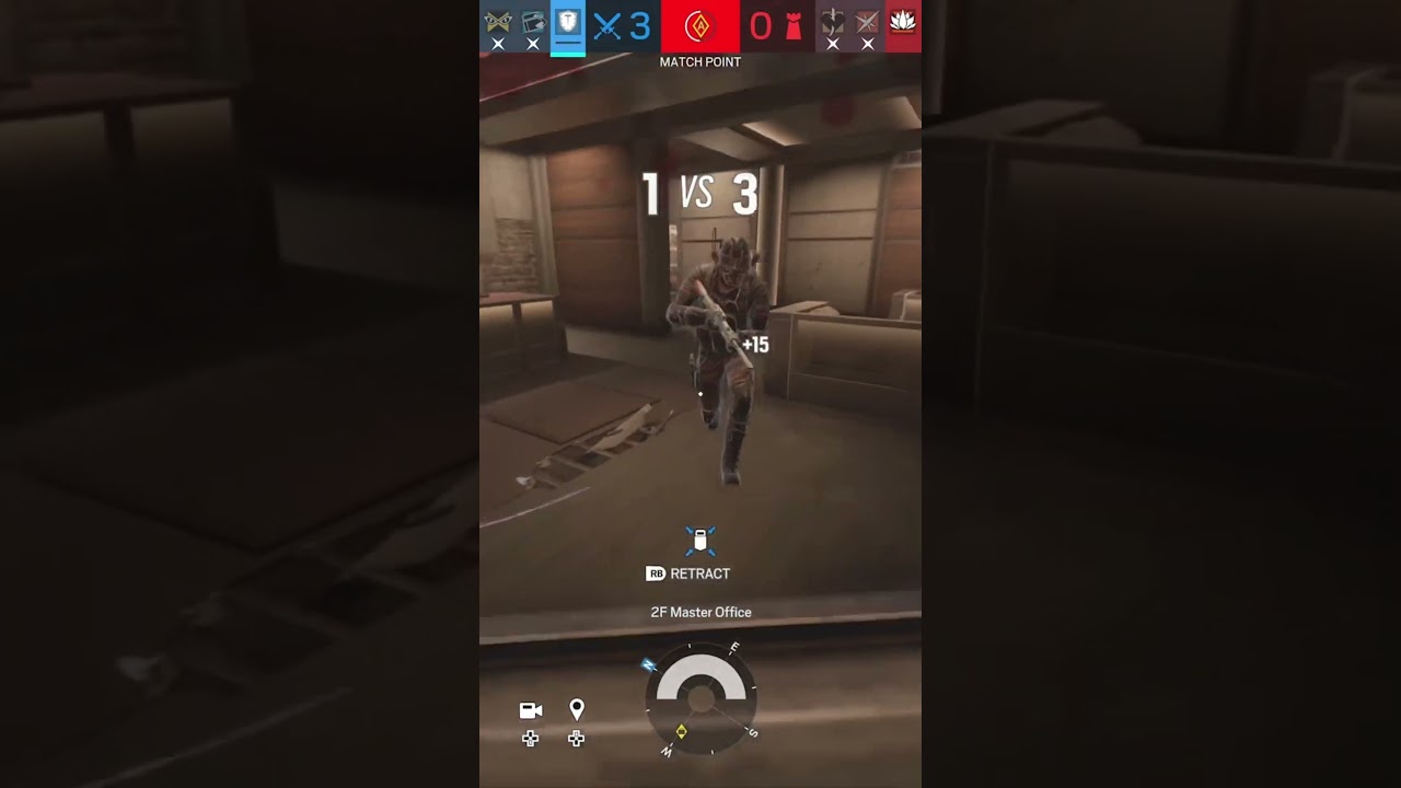 1v3 CLUTCH on 1HP with MONTAGNE #rainbowsixsiege #rainbowsixsiegeclip #r6siege #6siege #r6 #gaming