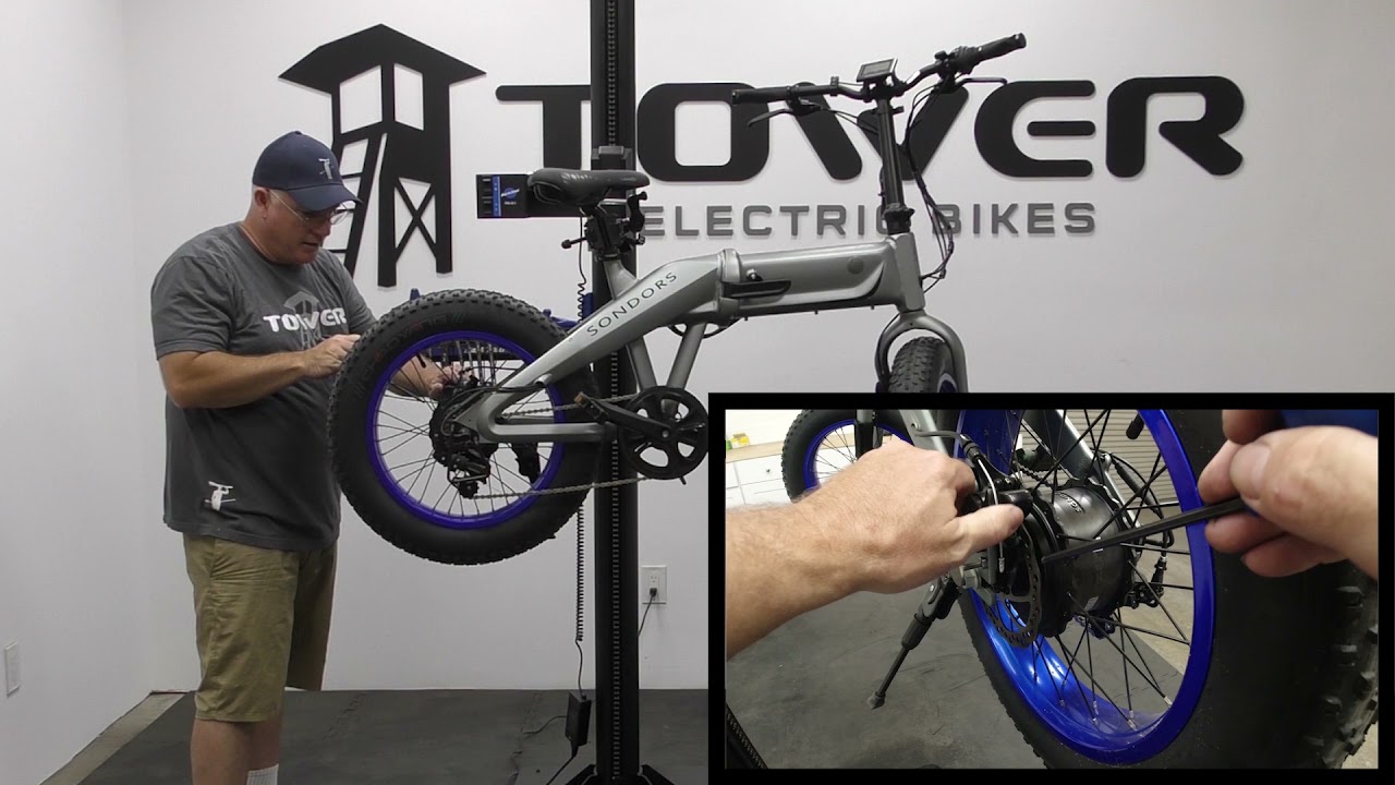 Sondors Fold X Brake Adjustment
