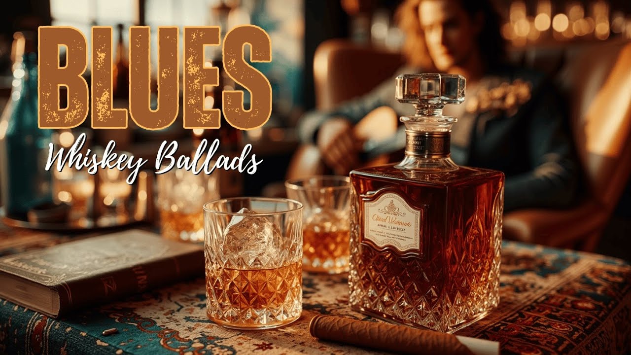 Late Night Blues ~ Smooth Blues Ballads & Whiskey Bar Ambience for Relaxation