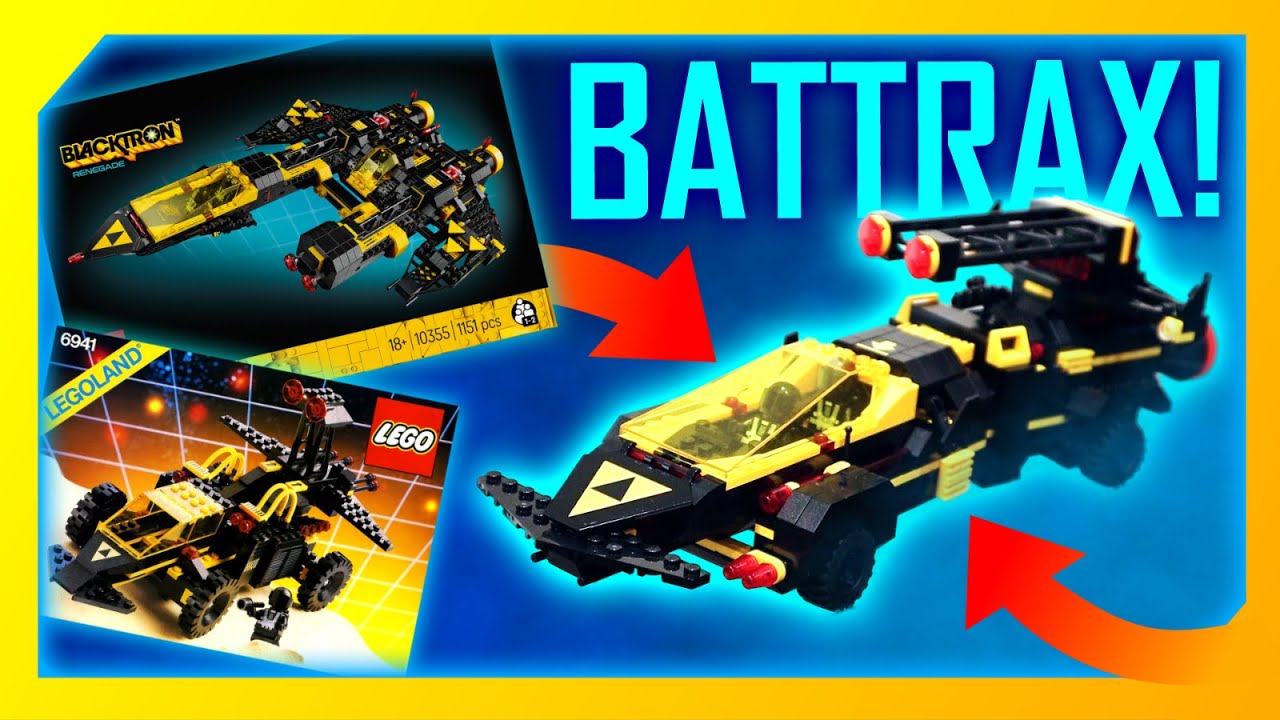 LEGO Blacktron Renegade BATTRAX Alternate Build!