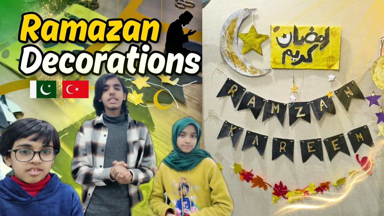 Ramzan Decorations 2026 Turkiye🌙✨ | Ramadan Decor Ideas in Istanbul | Ramadan Prep