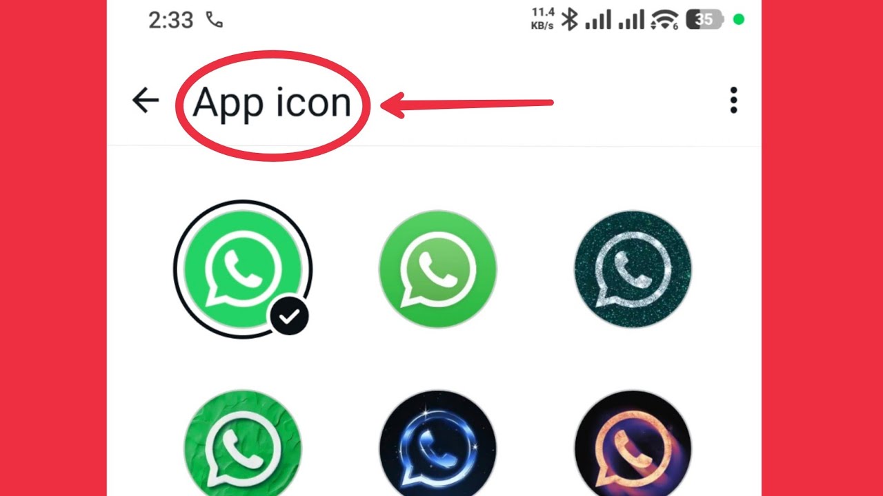 How To Change App Icon In WhatsApp || WhatsApp Me App Icon Change Kaise Kare