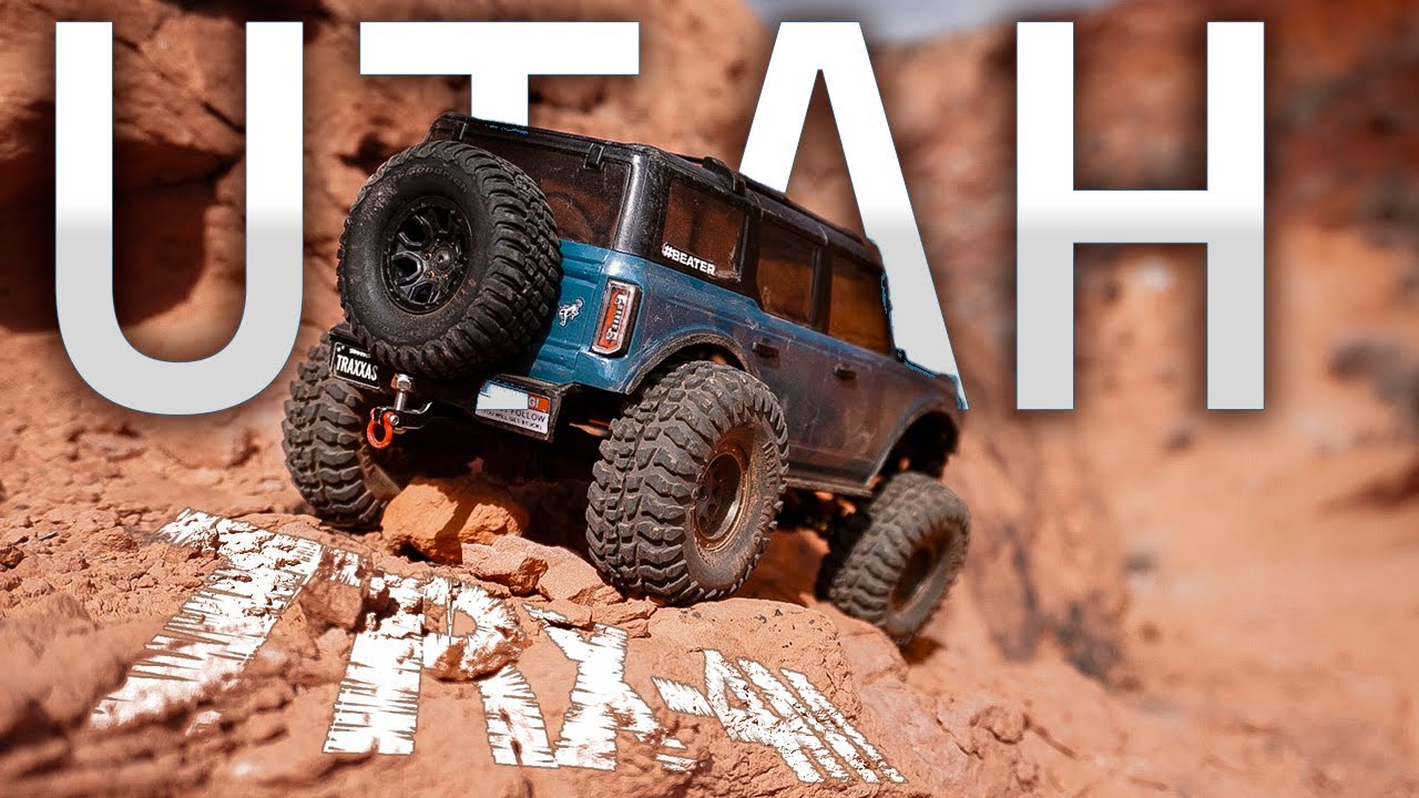 Traxxas TRX-4M backyard UTAH adventure!