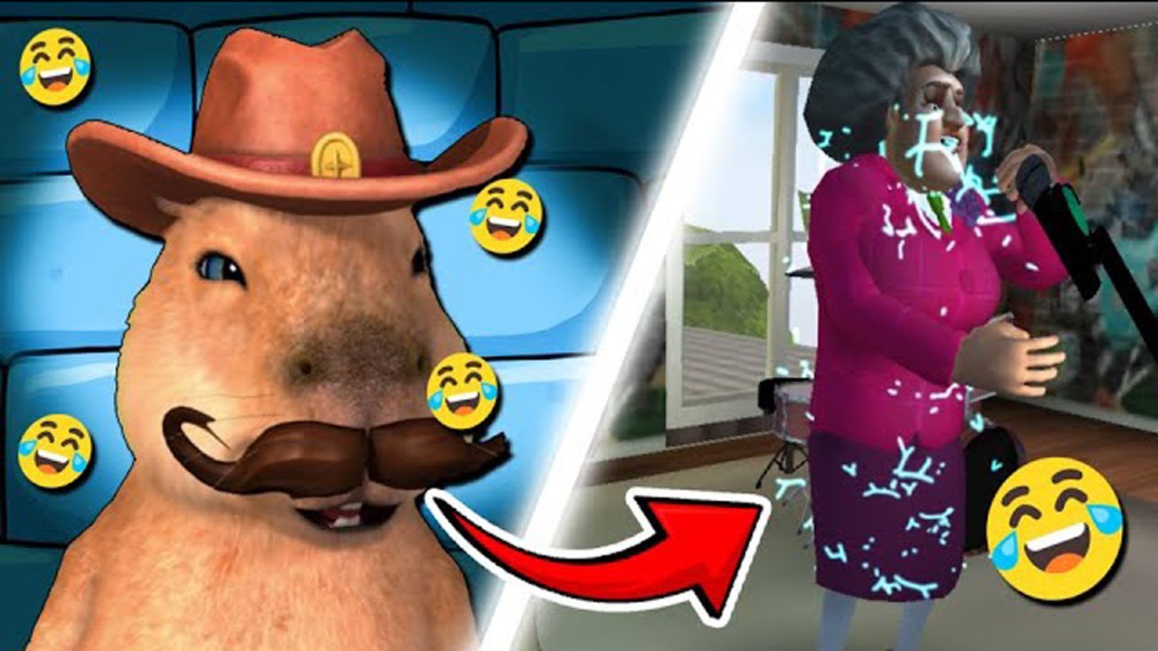 PROFA DE MATE S-A ELECTROCUTAT   Scary Teacher 3D ROMANIA