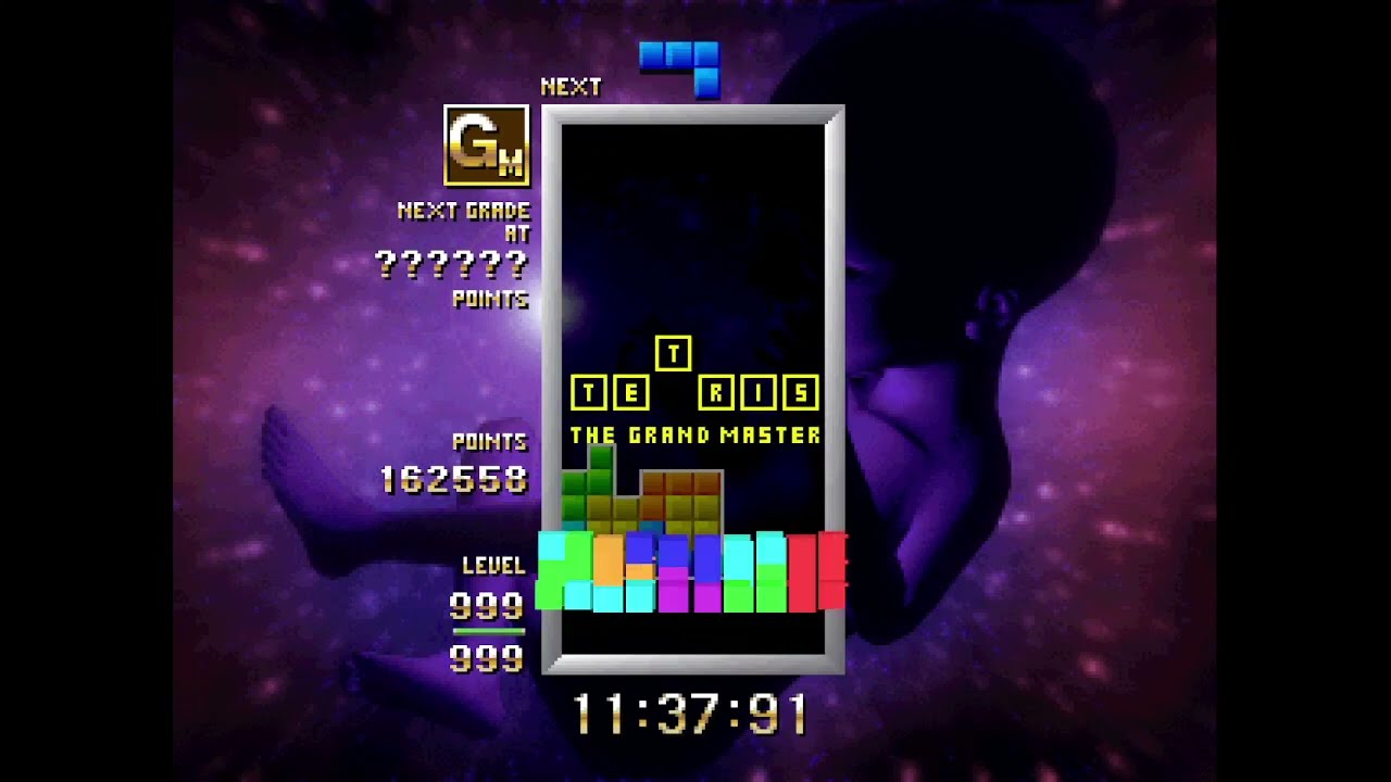 Tetris The Grand Master | 20G GM | 11:37:91 (11/01/2023)