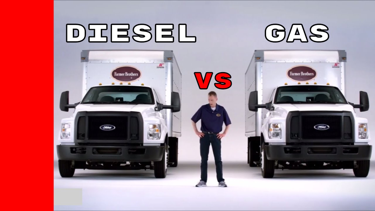 Gas vs Diesel - Ford Medium Duty Commercial Trucks