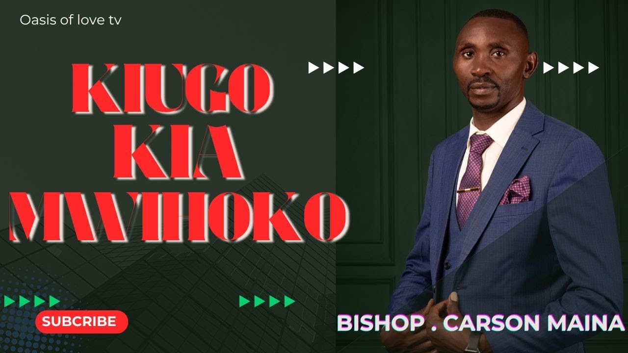KIUGO KIA MWIHOKO WITH BISHOP. CARSON MAINA