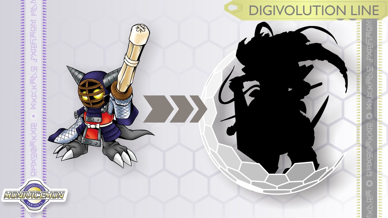 Kotemon Digivolve! Feodal Warrior: Zanbamon Evolution Line - Digimon World 3 Digivolution