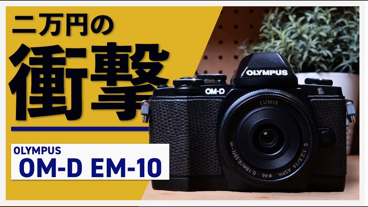 2万円で手に入れた日常。LUMIX G9M2使いが初代OM-D E-M10を買った理由
