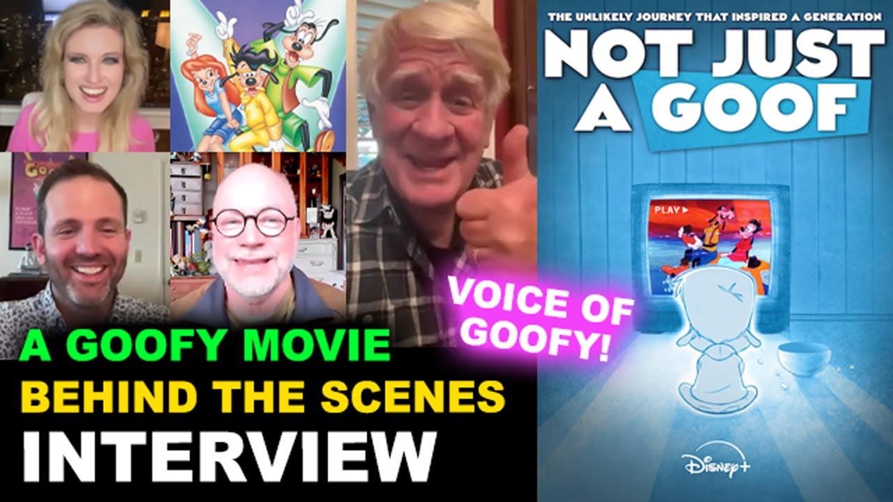 A Goofy Movie Behind The Scenes INTERVIEW - Not Just a Goof Documentary - Bill Farmer Voice of Goofy