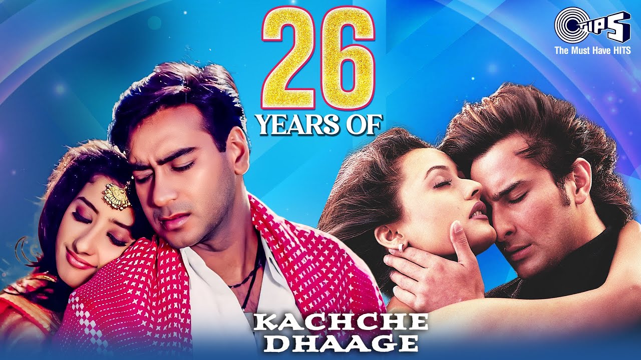 26 Years Of Kachche Dhaage | Ajay Devgn, Saif Ali Khan, Namrata, Manisha | 90s Hits Hindi Songs