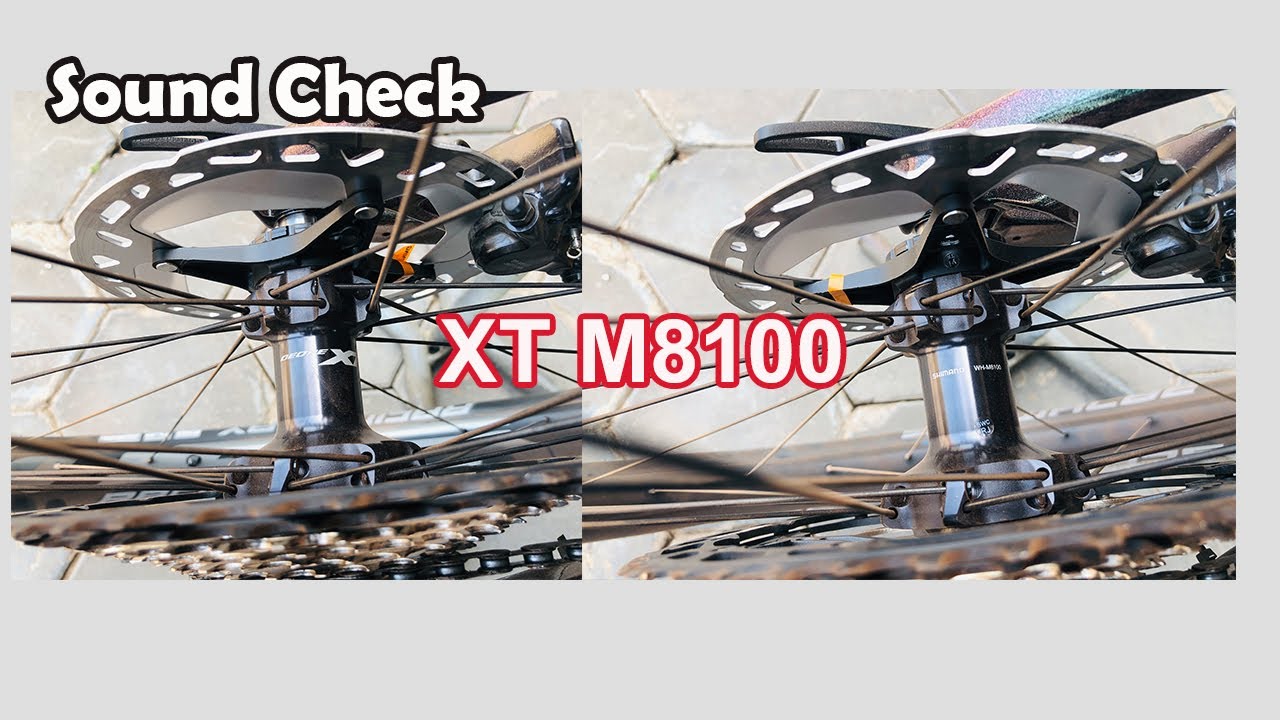 Sound Check New Shimano XT M8100 Hubs