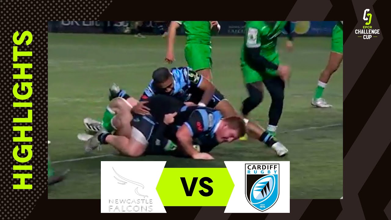 Highlights - Newcastle Falcons v Cardiff Rugby - Round 2 | EPCR Challenge Cup 2022/23