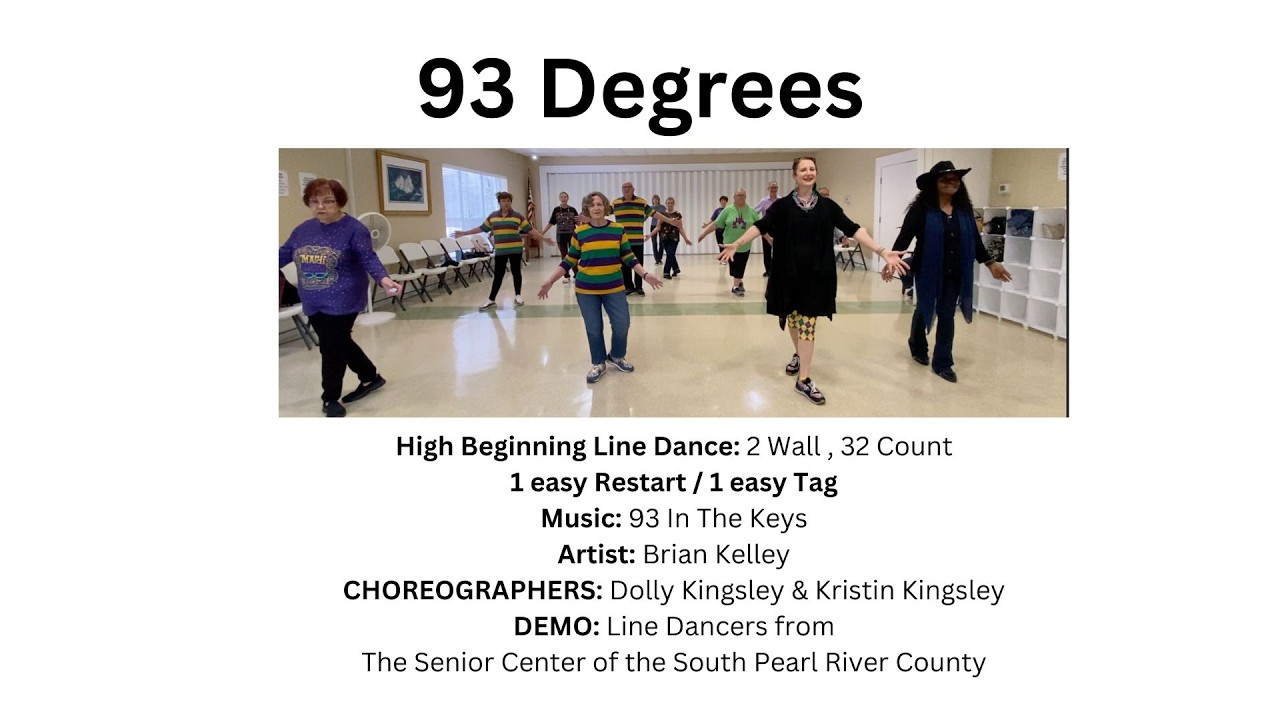 93 Degrees_Kingsley_Demo High Beg Line Dancers of Picayune Senior Center_93 In The Keys_Brian Kelley