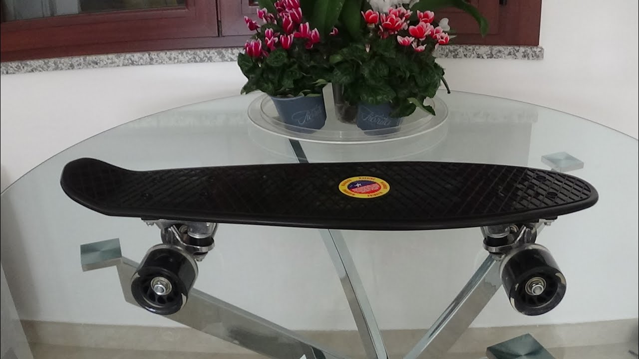Skateboard con LED