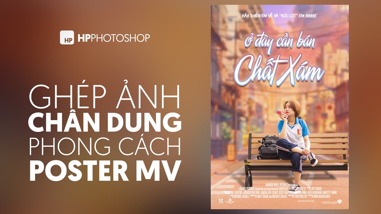 Ghép ảnh chân dung theo phong cách poster MV trong photoshop
