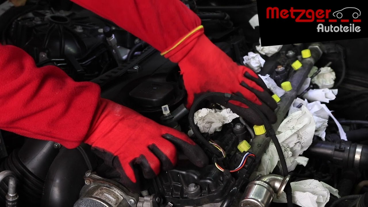 Workshop video - Diesel injectors Testing & Replacement BOSCH Injector by METZGER AUTOTEILE Germany