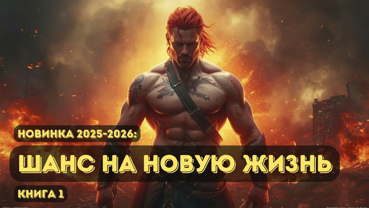 НОВИНКА 2025-2026: ШАНС НА НОВУЮ ЖИЗНЬ  | Книга 1#фантастика #детектив #аудиокнига