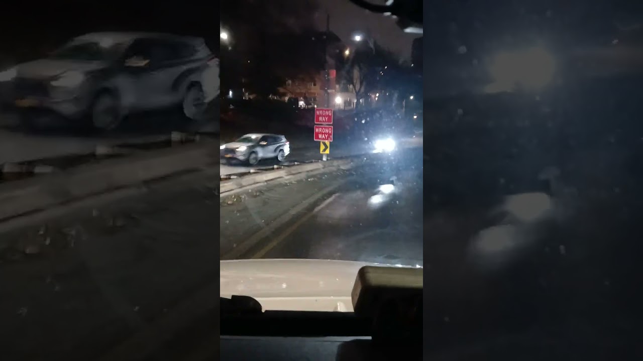 Driving a 18 wheeler in new York city and Washington Bridge 