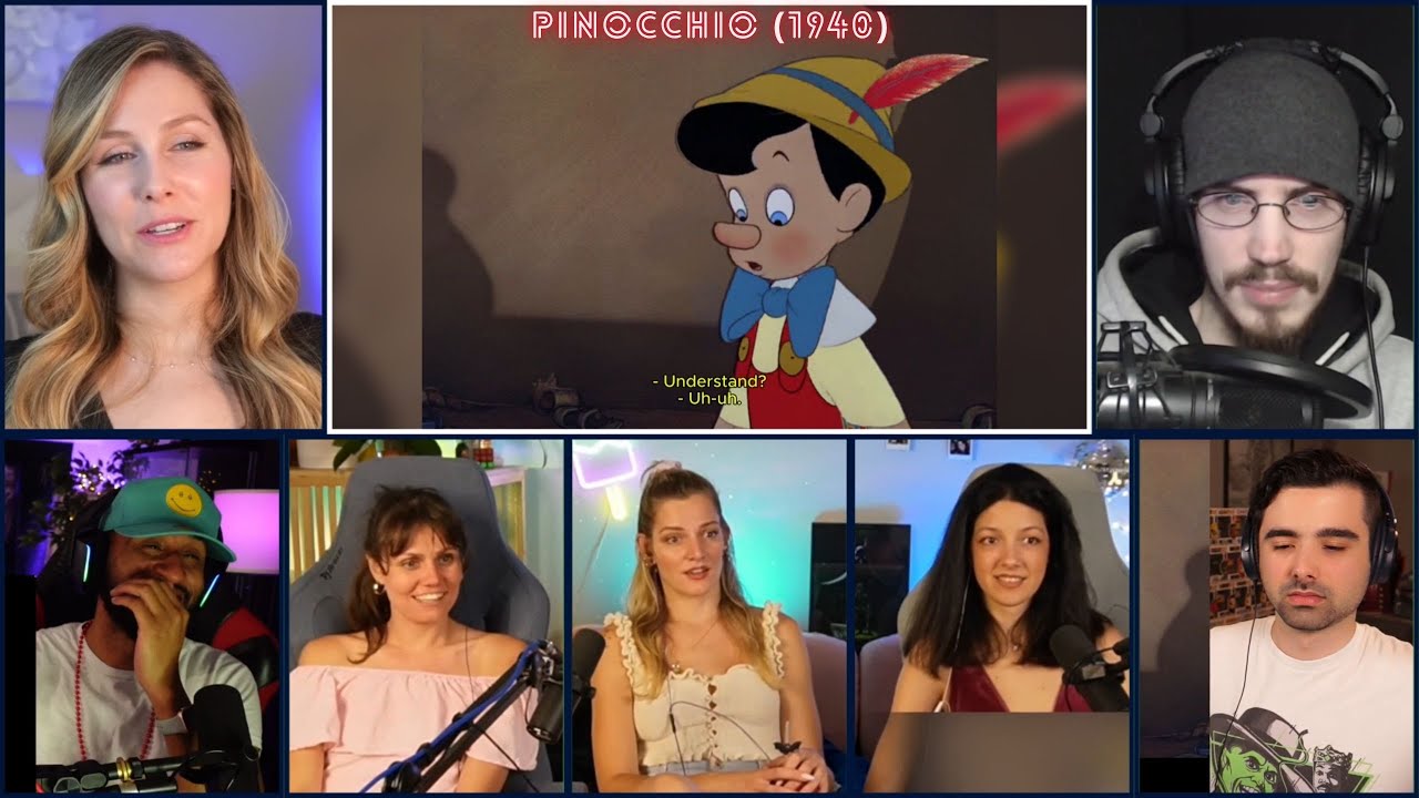 PINOCCHIO (1940) REACTION MASHUP