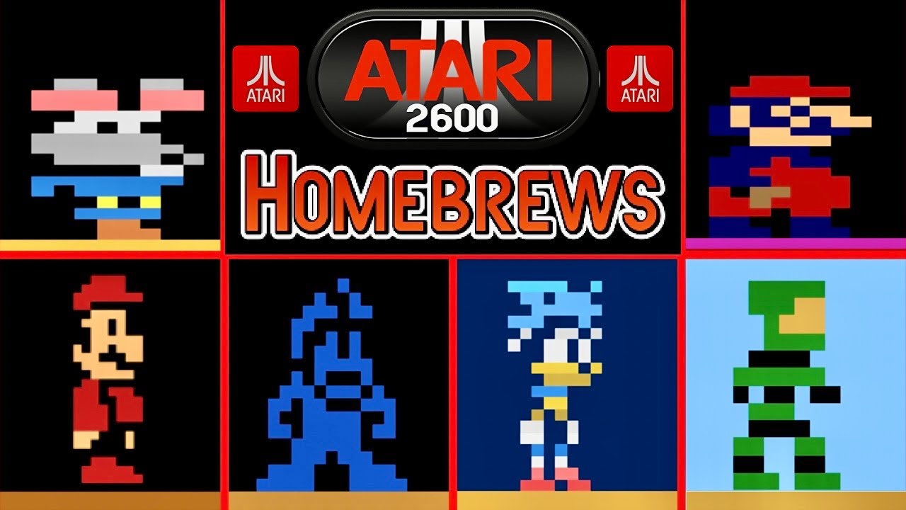 Top Atari 2600 Homebrews That Work on Original Hardware