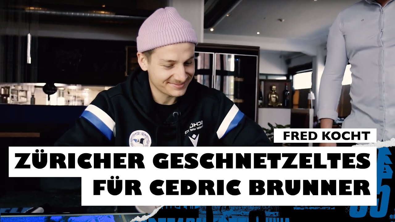 Fred kocht! Z&uuml;richer Geschnetzeltes f&uuml;r Cedric Brunner