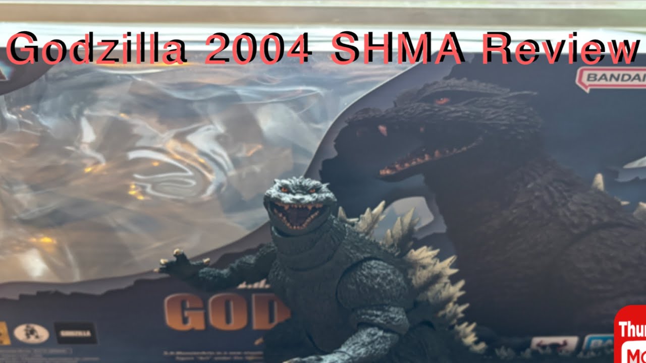Godzilla 2004 SHMA Figure Review