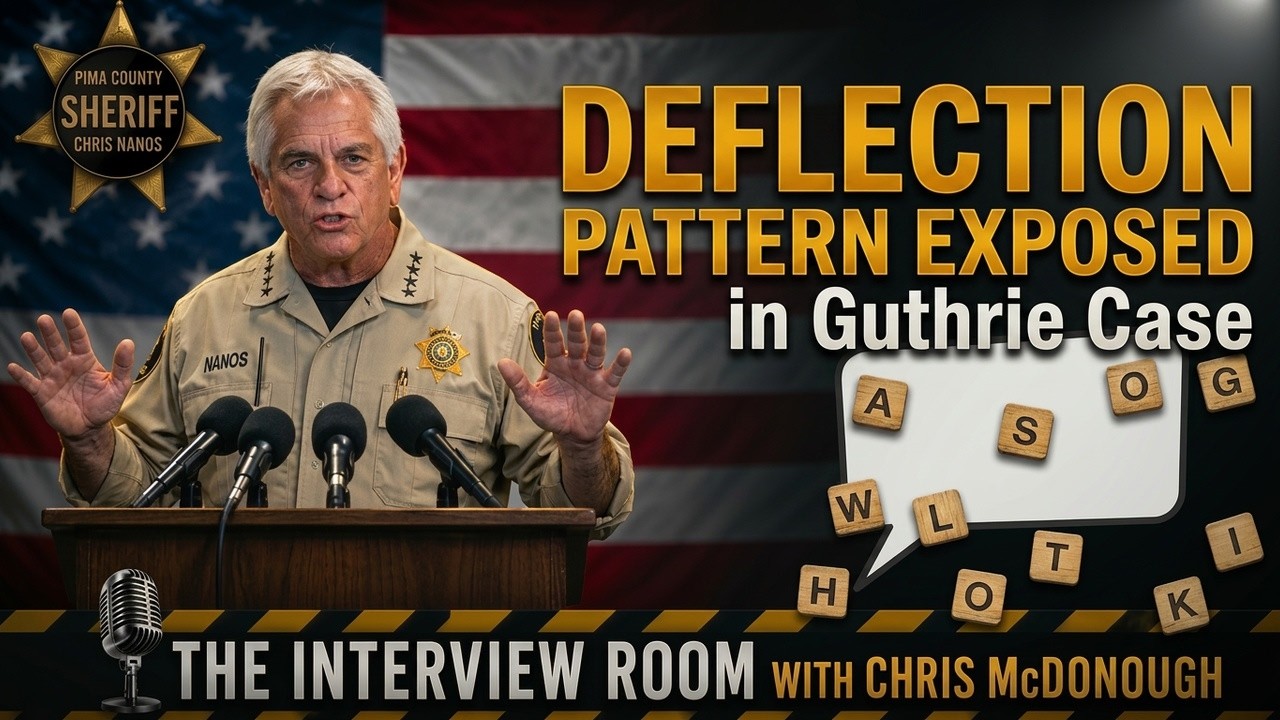 Nancy Guthrie Case: The Sheriff's Deflection Pattern Exposed