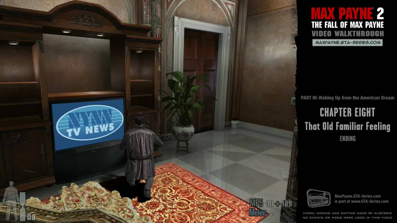 Max Payne 2 - Waking Up from the American Dream - That Old Familiar Feeling (HD)